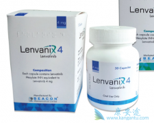 �ַ�����(Lenvima)�Բ�ͬ�İ�֢�����Ƽ������кα仯��