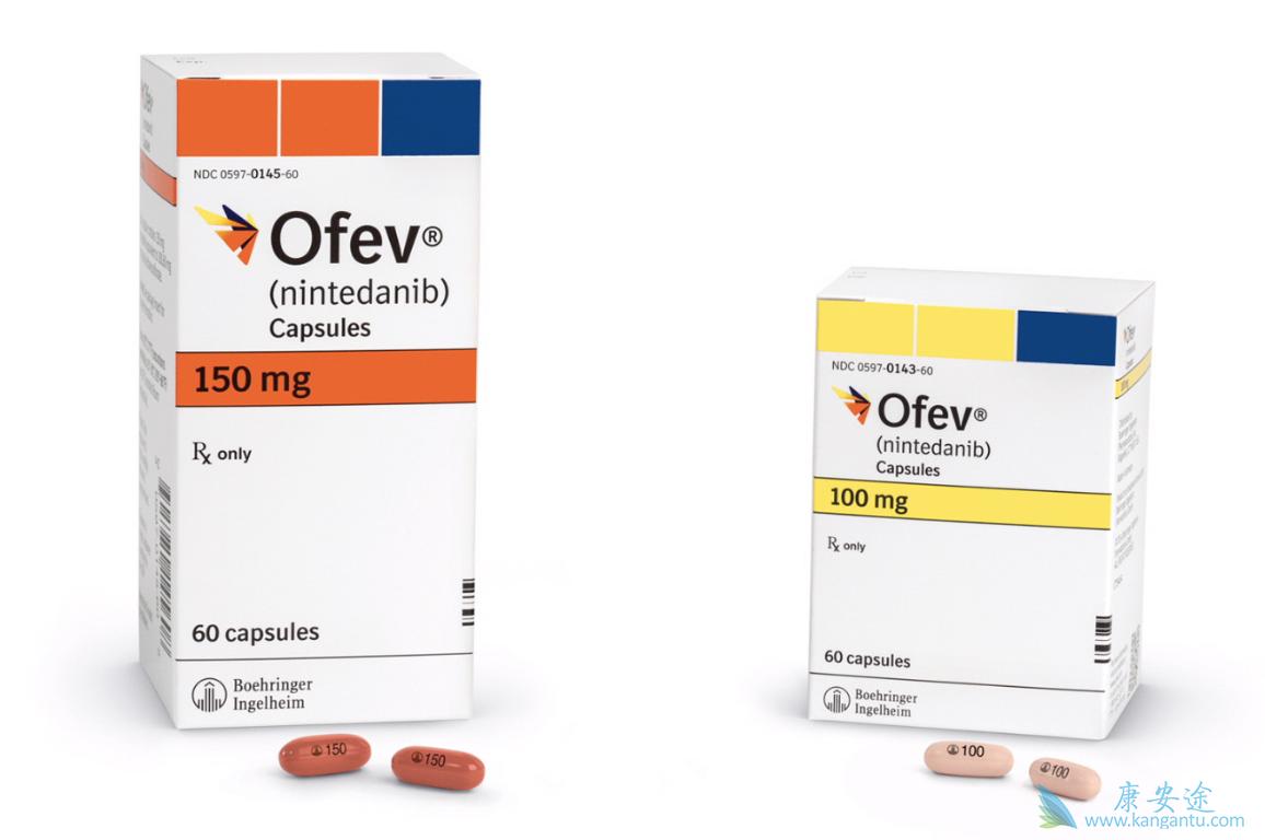 尼达尼布减少了用力肺活量的下降 尼达尼布减少了用力肺活量的下降