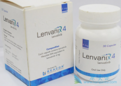 利福平对乐伐替尼/仑伐替尼药代动力学的影