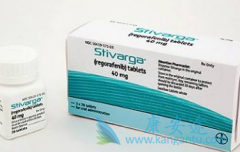 Stivarga/Regorafenib是一种有效的抗肿瘤化